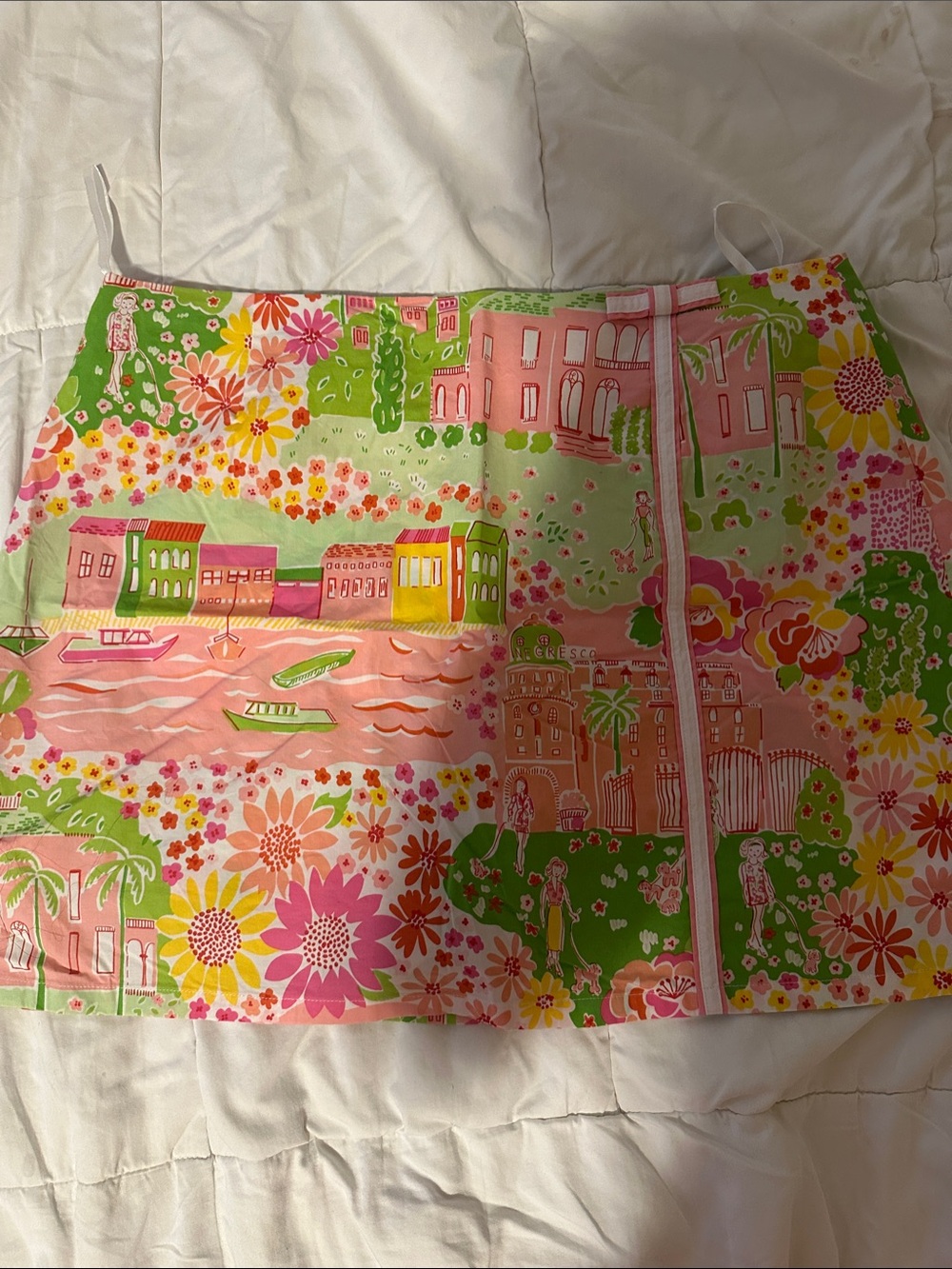 Lilly Pulitzer rare mini skirt size 12